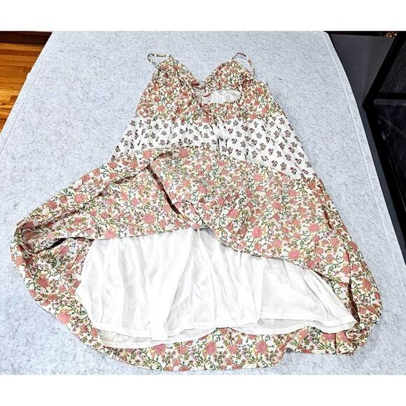 Japna Maxi Dress Cotton Floral Tiered  Fully Lined Spaghetti Straps Size XL NEW - Picture 6 of 12